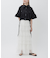 【逸品】・【サステナブル】クロップドギャザリングシャツ