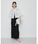 【逸品】・【サステナブル】クロップドギャザリングシャツ
