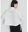 【逸品】・【サステナブル】クロップドギャザリングシャツ