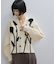 【サステナブル】3Dモチーフカーディガン