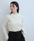 【WEB限定】・【定番人気】ハイネックラメニットプルオーバー