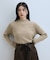 【WEB限定】・【定番人気】ハイネックラメニットプルオーバー