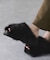 ボリュームファーサンダル