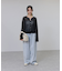 【WEB限定】レースジャージーカーディガン