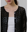 【WEB限定】レースジャージーカーディガン