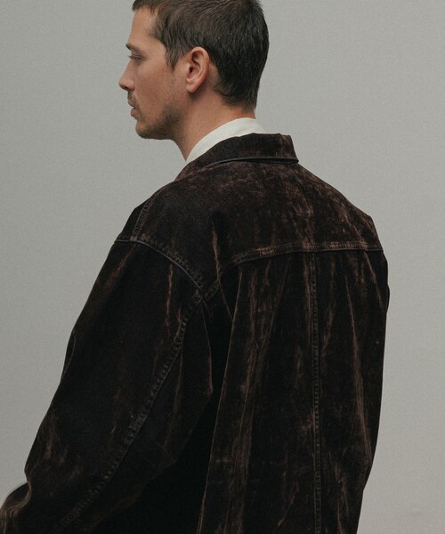 ISKO】フロッキー デニムジャケット / ADAM ET ROPE' JEANS -PERS