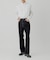 【ISKO】フロッキーデニム ストレートスラックス / ADAM ET ROPE' JEANS -IMAG-