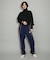 【WEB限定】・【定番人気】WOOL混リブタートルニット