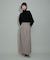 【WEB限定】・【定番人気】WOOL混リブタートルニット
