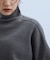 【WEB限定】・【定番人気】WOOL混リブタートルニット