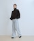【WEB限定】・【定番人気】WOOL混リブタートルニット