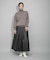 【WEB限定】・【定番人気】WOOL混リブタートルニット