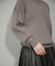 【WEB限定】・【定番人気】WOOL混リブタートルニット