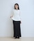【WEB限定】ハーフスリーブペプラムカットソー
