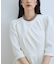 【WEB限定】ハーフスリーブペプラムカットソー