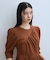 【WEB限定】ハーフスリーブペプラムカットソー