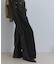 【WEB限定】イレギュラーヘムワイドストレートパンツ
