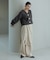 【WEB限定】イレギュラーヘムワイドストレートパンツ