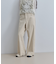 【WEB限定】イレギュラーヘムワイドストレートパンツ