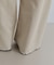【WEB限定】イレギュラーヘムワイドストレートパンツ