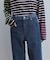 【WEB限定】イレギュラーヘムワイドストレートパンツ