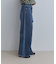 【WEB限定】イレギュラーヘムワイドストレートパンツ