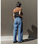 【WEB限定】イレギュラーヘムワイドストレートパンツ