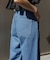 【WEB限定】イレギュラーヘムワイドストレートパンツ