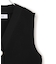 【WEB限定】・【サステナブル】ウェーブボタンVネックニットジレ