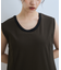 【WEB限定】バイカラーノースリーブワンピース