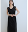【WEB限定】バイカラーノースリーブワンピース
