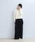 【WEB限定】バックペプラムカットソー