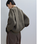 【WEB限定】・【サステナブル】ジップニットカーディガン