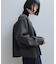 【WEB限定】・【サステナブル】セレクトネックウェーブボタンカーディガン