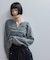 【WEB限定】ダブルモヘアシャーリングカーディガン