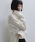 【WEB限定】ダブルモヘアシャーリングカーディガン