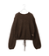 【WEB限定】ボリュームスリーブモヘアプルオーバー
