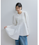 【WEB限定】・【オケージョン】フリルペプラムロングスリーブカットソー