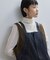 【WEB限定】バイカラーサロペット