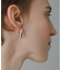 【EMOELLE】pearl shaped silver pierced earrings