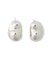 【EMOELLE】pearl shaped silver pierced earrings