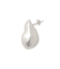 【EMOELLE】pearl shaped silver pierced earrings