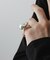 【EMOELLE】pearl shaped silver ring
