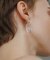 【EMOELLE】drop pierced earrings