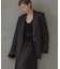 シングルブレストスリットジャケット