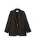 シングルブレストスリットジャケット