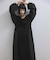 【WEB限定】フロントZIPコンビギャザーワンピース