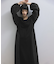 【WEB限定】フロントZIPコンビギャザーワンピース