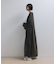 【WEB限定】フロントZIPコンビギャザーワンピース