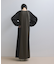 【WEB限定】フロントZIPコンビギャザーワンピース